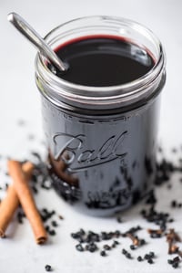 Organic Elderberry syrup 