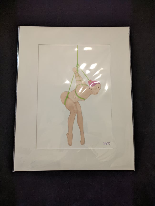 Shayla Shibari Watercolor 