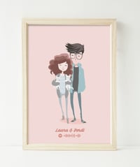 Image 1 of NEW! - Couple portrait with Spotify link
