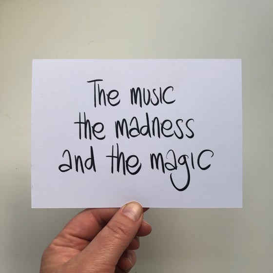 Image of The music, the madness and the magic by Beans on Toast