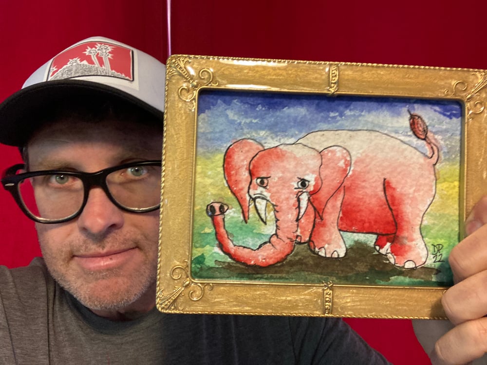 Image of Red Elephant