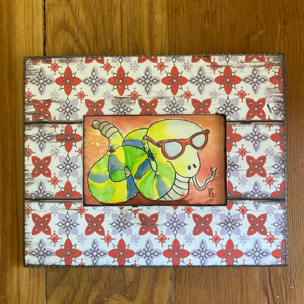 Image of Red Glassessssss Sssssssnake