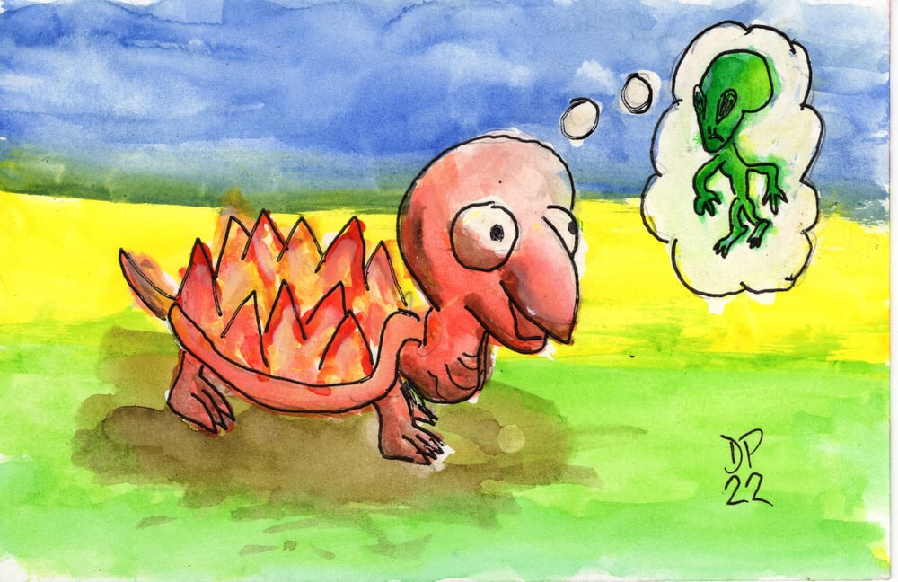 Image of Turtle Alien Dream