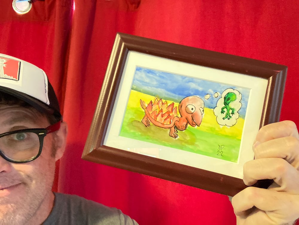 Image of Turtle Alien Dream