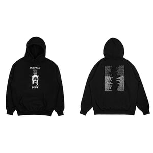 "BUFFALO TOUR" BLACK HOODIE