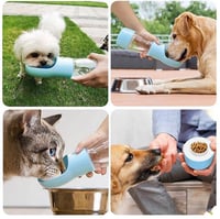 PRE-ORDER - Portable Pet Feeder - Water AND Dry Food - Dogs and Cats