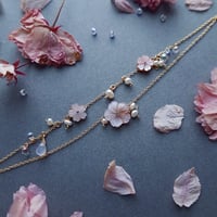 Image 4 of White Sakura Trio Bracelet | Jovanka | SAKURA 2022