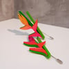 APA Heliconia Brooch