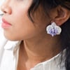 APA Orchidaea White Stud Earrings