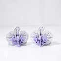 APA Orchidaea White Stud Earrings