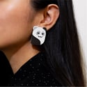 APA - APAnimals Earrings - White