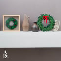 APA Framed Christmas Lasercut Wreath