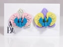 APA Orchidaea Blue Pastel Stud Earrings