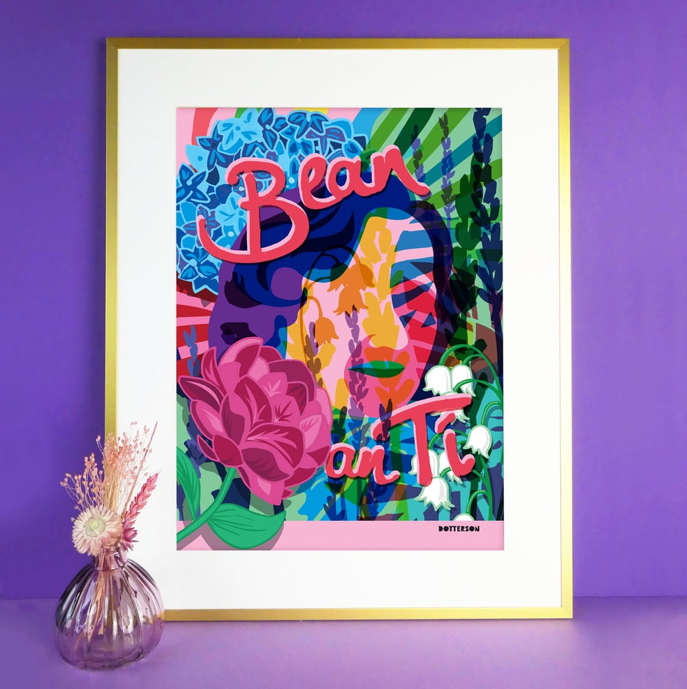 Image of Bean an Tí A3 Print