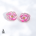 APA Viola & Peony - Peony Earrings