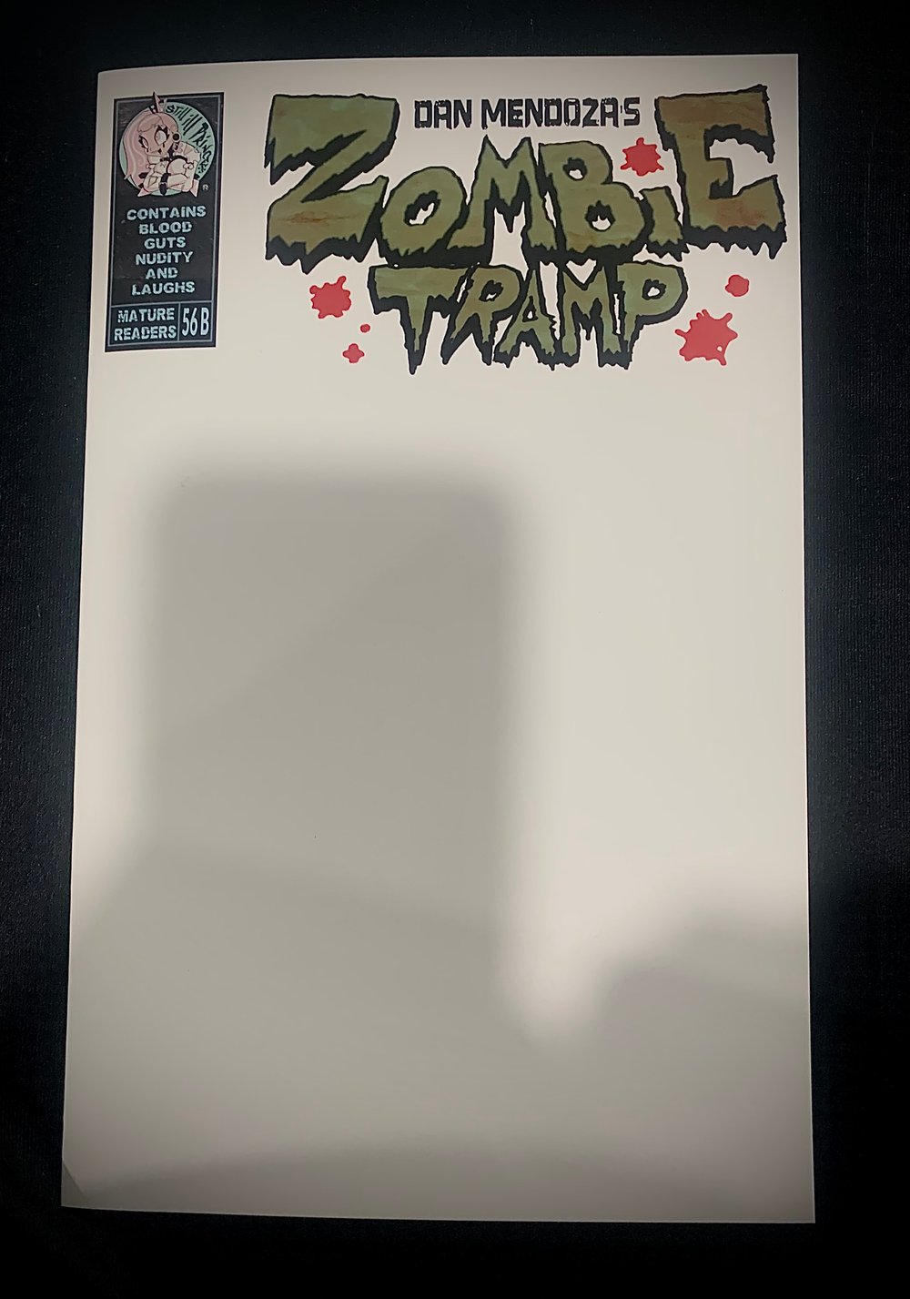 ZT BLANK SKETCH COVER