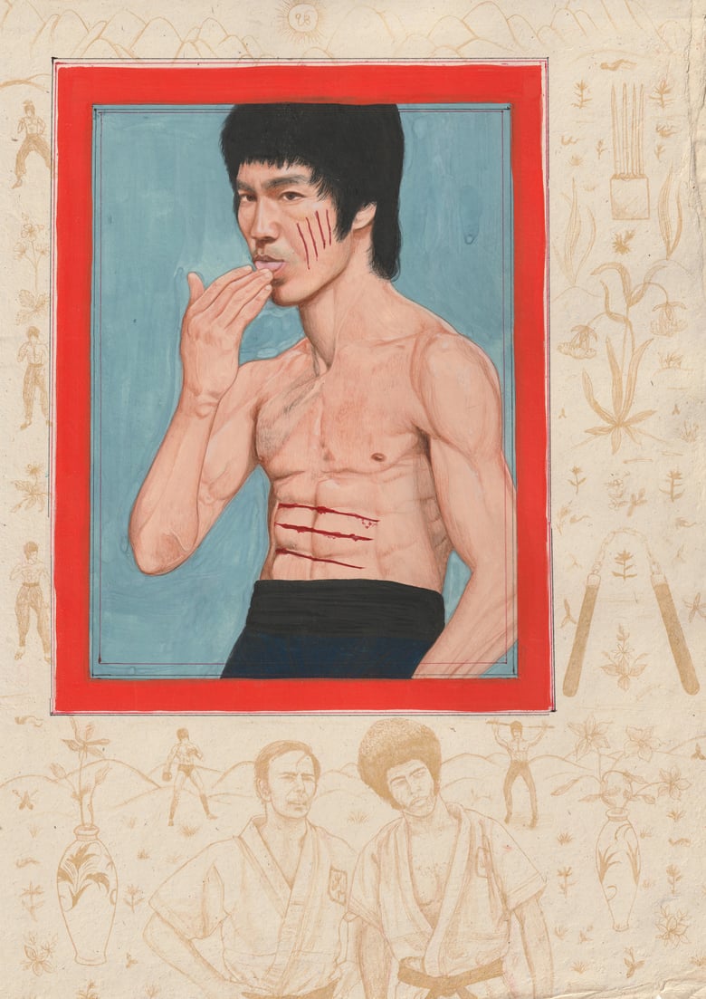 Image of Bruce Lee - Fine Art Print - A4 2022