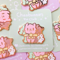 Image 2 of Spumoni Cerberus Enamel Pin