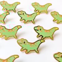 Image 2 of Day Gecko - Tiny Reptile Enamel Pins