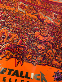 Image 2 of METALLICA GOES TO HELL(fest)! (Gold foil edition)
