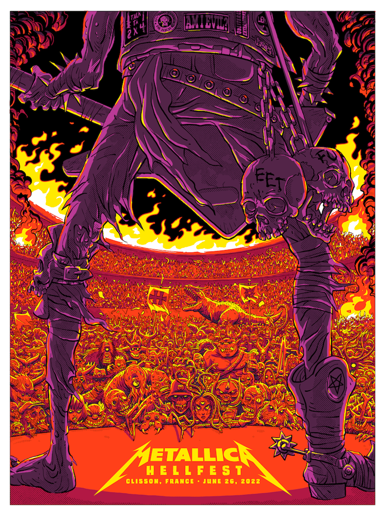 Image of METALLICA GOES TO HELL(fest)! (Regular edition)