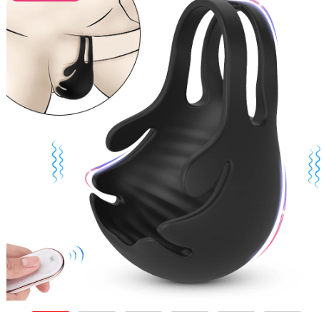 Image of Men's Pleasure Remote Control Vibrator - M