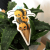 August 2021 Patreon Sticker Bees