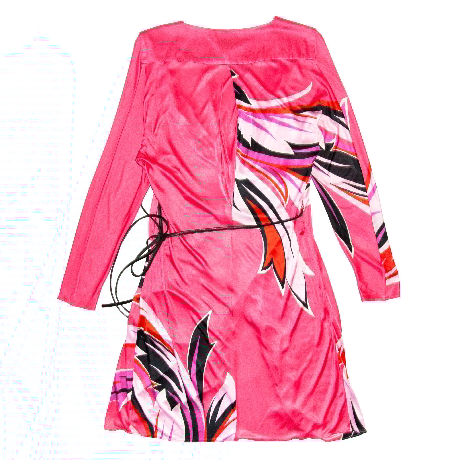 Image of Versace 2001 Silk Wrap Around Dress