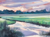 Print - Ipswich Marsh Evening 
