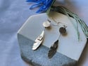 Falling Feather Earrings