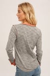 Color -Block Henley 