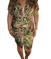 Image 1 of Tropical Twist Dress (Plus Size)