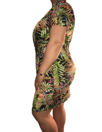 Image 3 of Tropical Twist Dress (Plus Size)