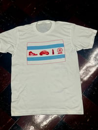 Image 2 of Iconic Chicago Flag Tee 