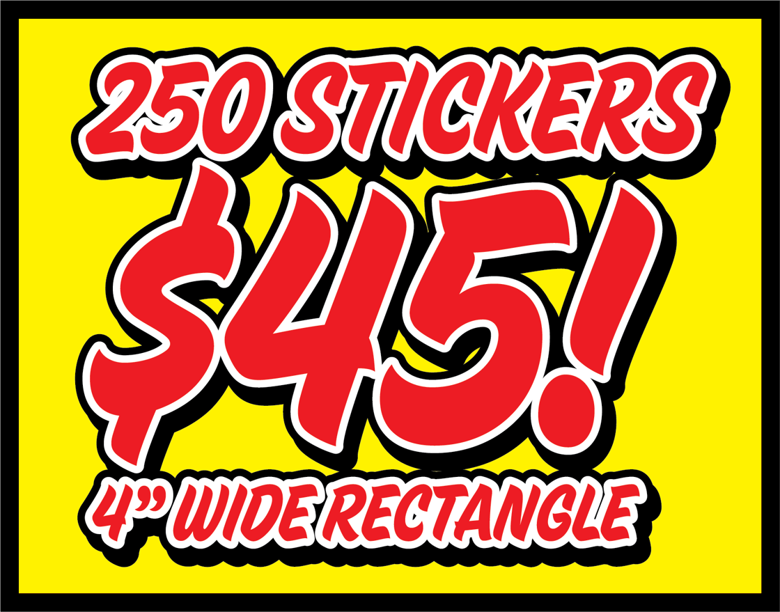 Image of 250 - 4" Rectangle