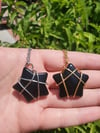 Obsidian Star Necklace 