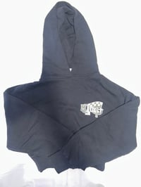 CLASSIC FLAG CROP HOODIE