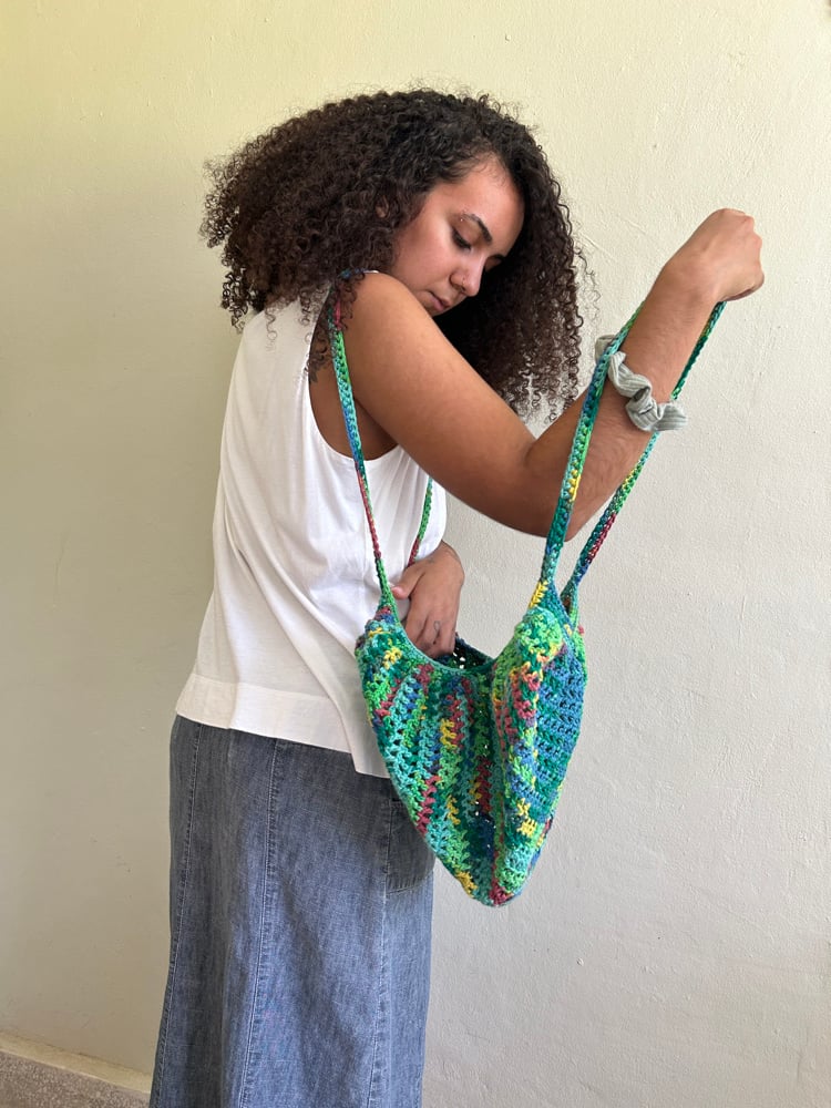 Image of ✧Rainforest  Mesh Market Bag