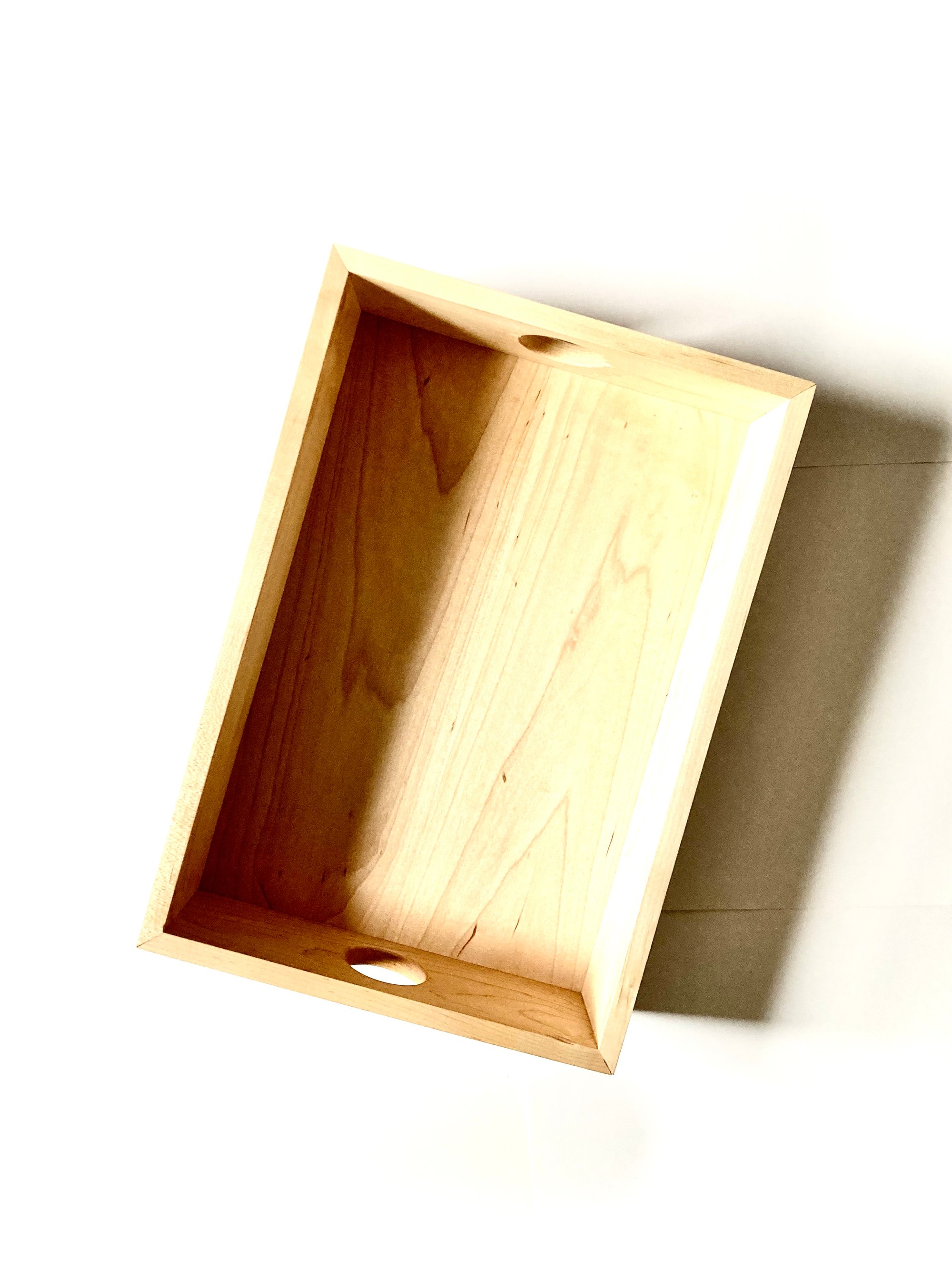 Image of box in maple