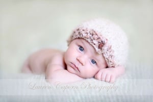 Image of Earth Baby Button Hat