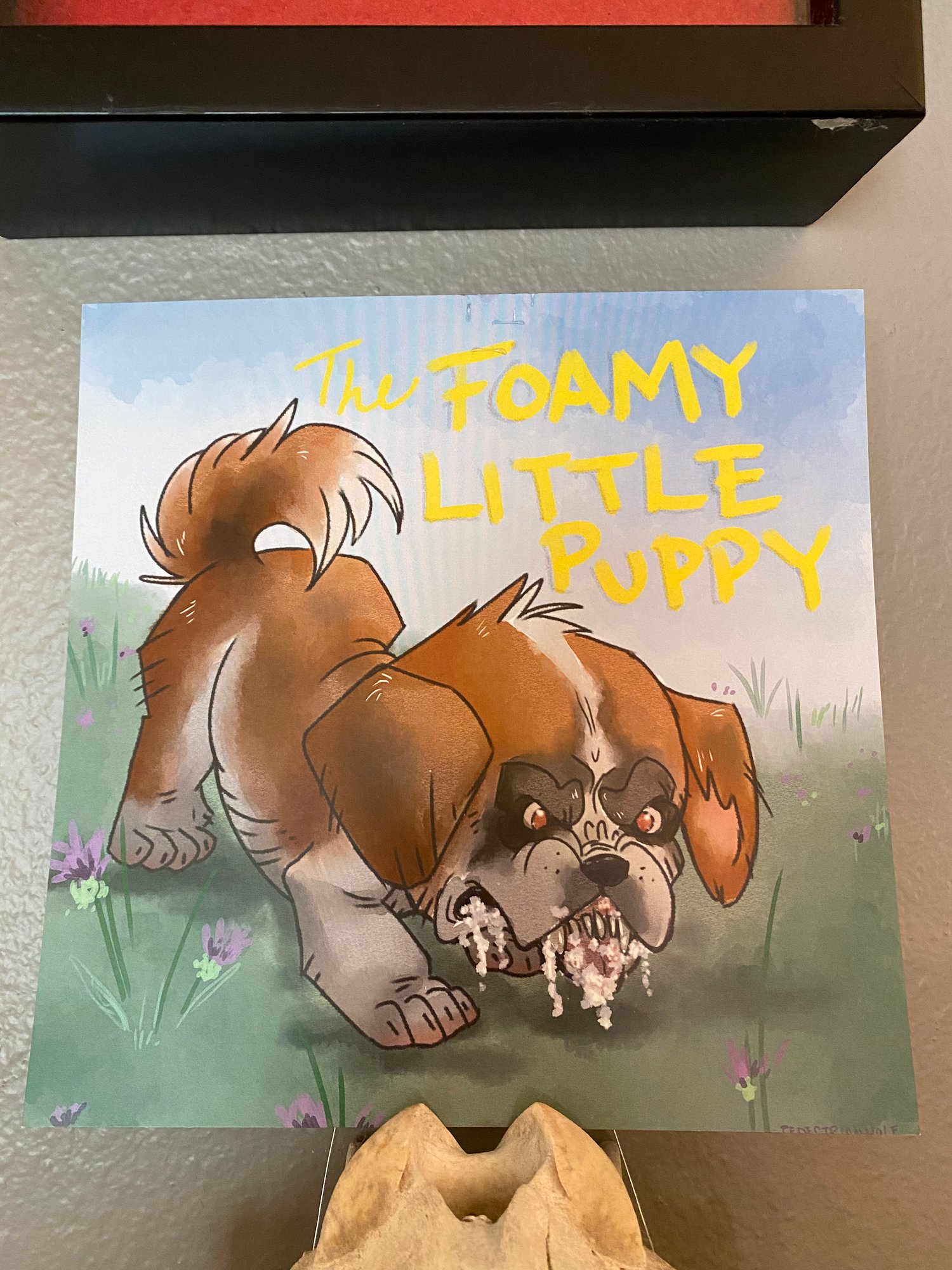 The Foamy Little Puppy (Cujo Print)