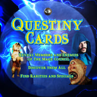 Cackle Pack of Questiny Collectible Trading Cards
