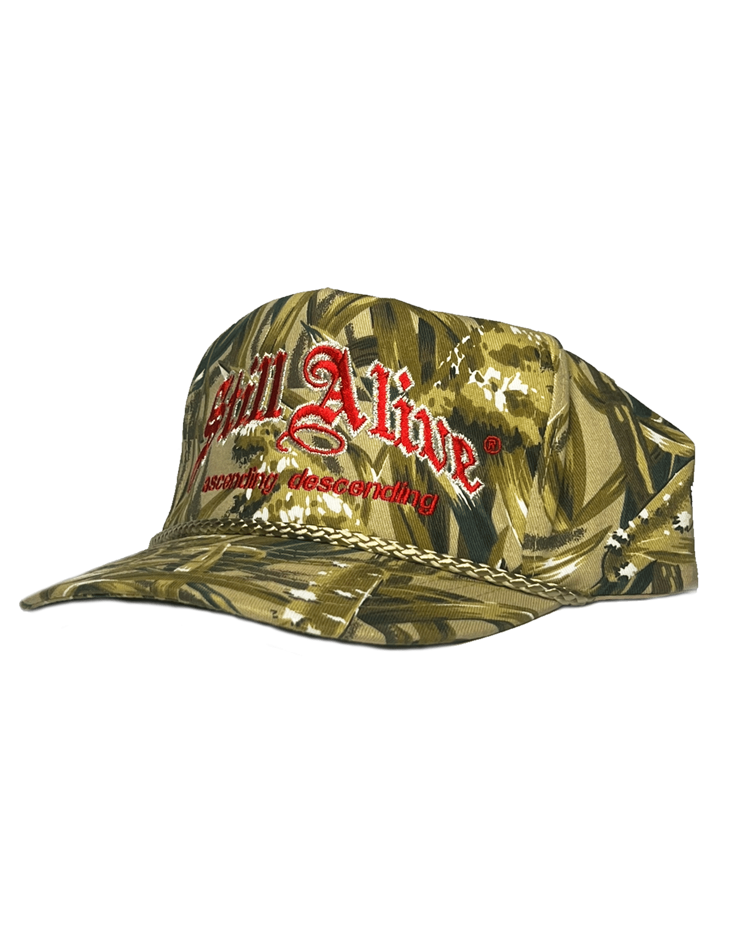Image of  "ascending descending" CAP by. STILLALIVE ® (red/ silver)