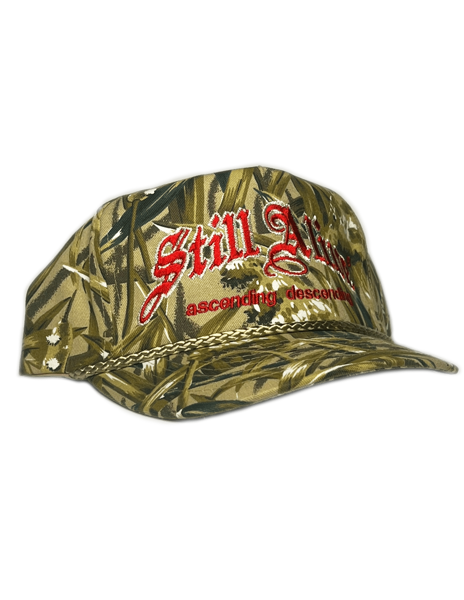 Image of  "ascending descending" CAP by. STILLALIVE ® (red/ silver)