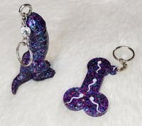 Image 1 of Cockosaurus Keychain Combo