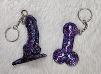 Image 2 of Cockosaurus Keychain Combo