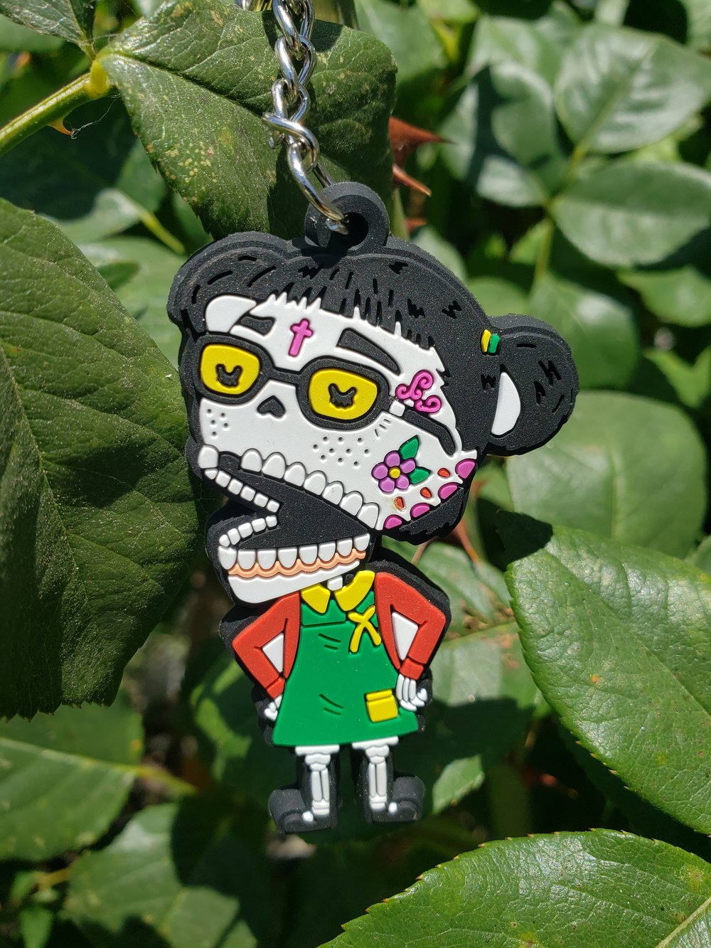 Chilindrina Calavera Keychain