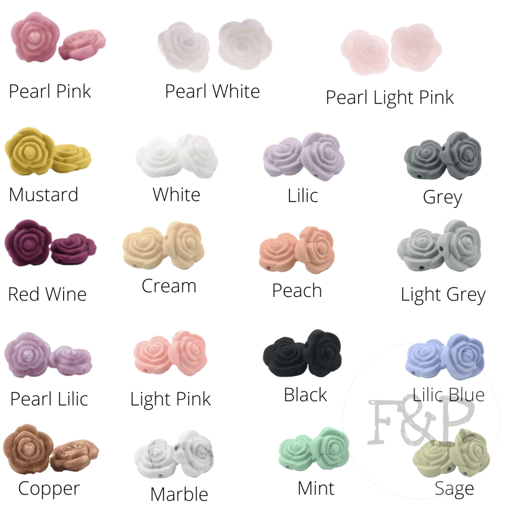 TEETHING RING: Rose