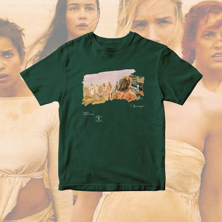 FURIOSA - OVERSIZE TEE (VERT SAPIN)