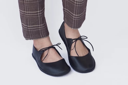 Image of Passion Ballet flats in Matte black - Ready to ship 